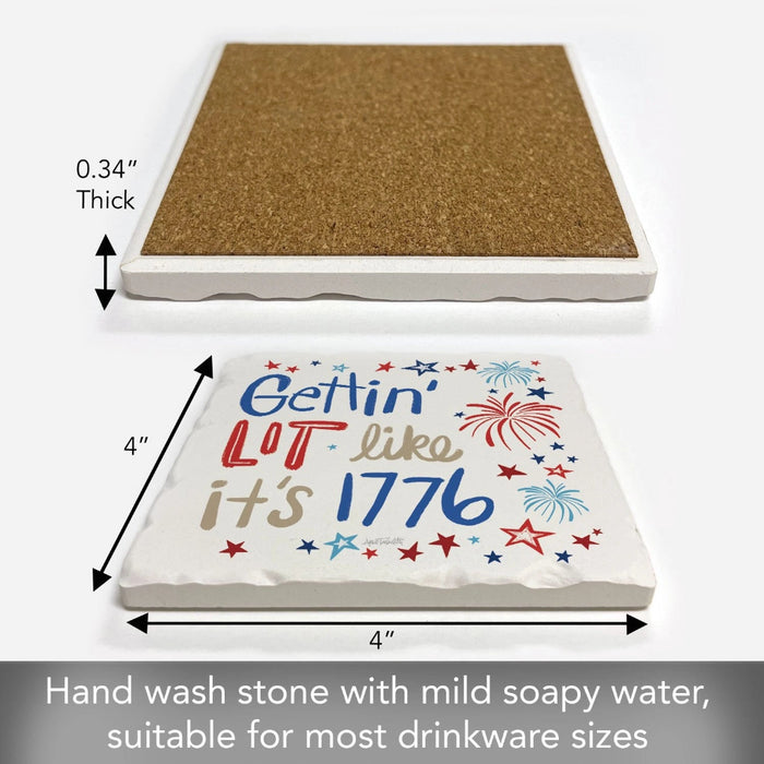 Perfect for entertaining, backyard barbecues, or celebrating patriotic holidays, it’s a stylish and practical addition to any table.