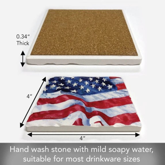 Perfect for everyday use or festive gatherings, it helps protect your tabletops while creating a warm and patriotic atmosphere.