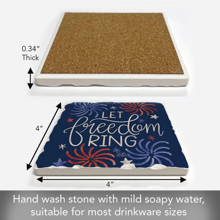 Perfect for protecting your tabletops from moisture and heat, it combines everyday functionality with meaningful style for holidays and year-round use.