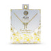 A gold chain necklace adorned with a diamond bow, highlighting its luxurious and stylish appearance.