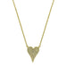 Our hearts are dripping with love over this necklace! It's perfectly pavé!  Easy to mix and layer, beautiful to wear alone. 
