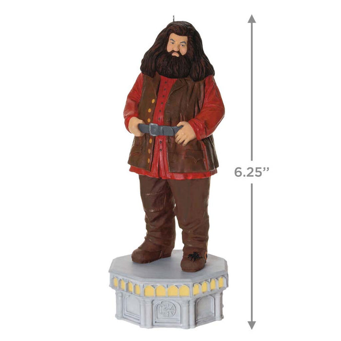 Hallmark : Harry Potter and the Chamber of Secrets™ Collection Hagrid™ Ornament With Light and Sound (62) at Annie's Hallmark