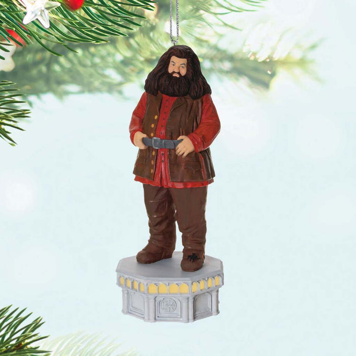 Hallmark : Harry Potter and the Chamber of Secrets™ Collection Hagrid™ Ornament With Light and Sound (62) at Annie's Hallmark