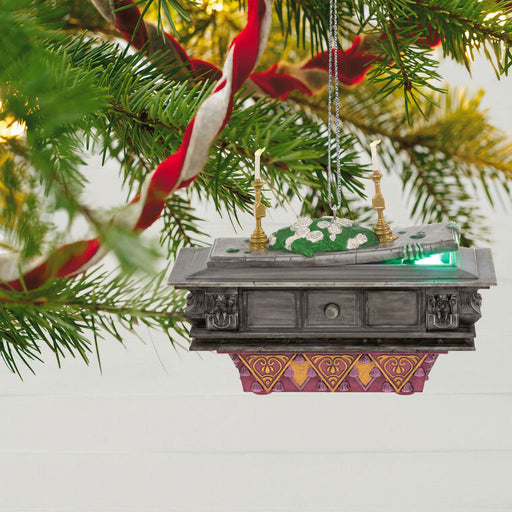 Hallmark : 2025 Keepsake Disney The Haunted Mansion Collection The Coffin in the Conservatory Ornament With Light and Sound (339) at Annie's Hallmark