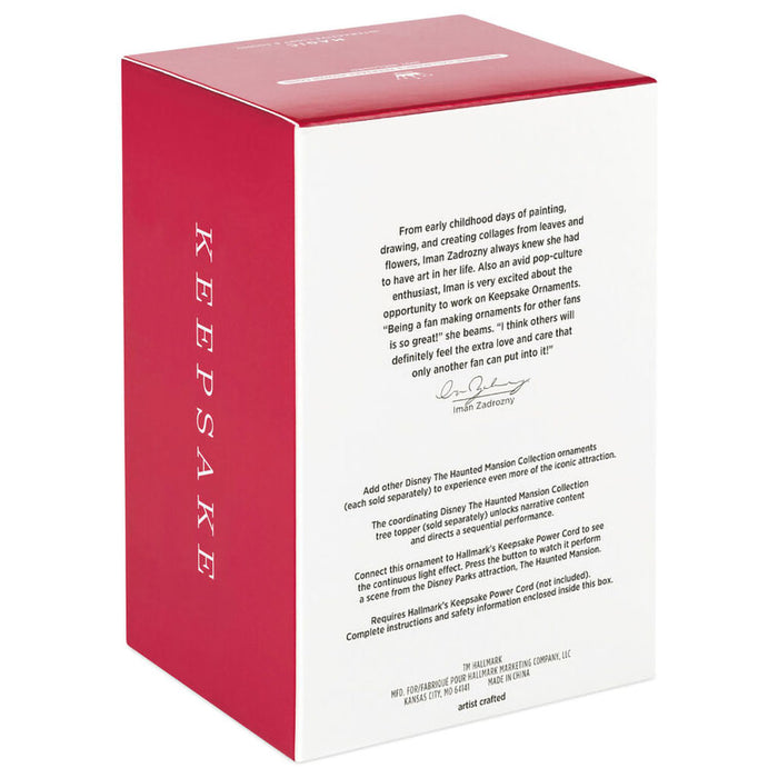 Hallmark : 2025 Keepsake Disney The Haunted Mansion Collection The Coffin in the Conservatory Ornament With Light and Sound (339) at Annie's Hallmark