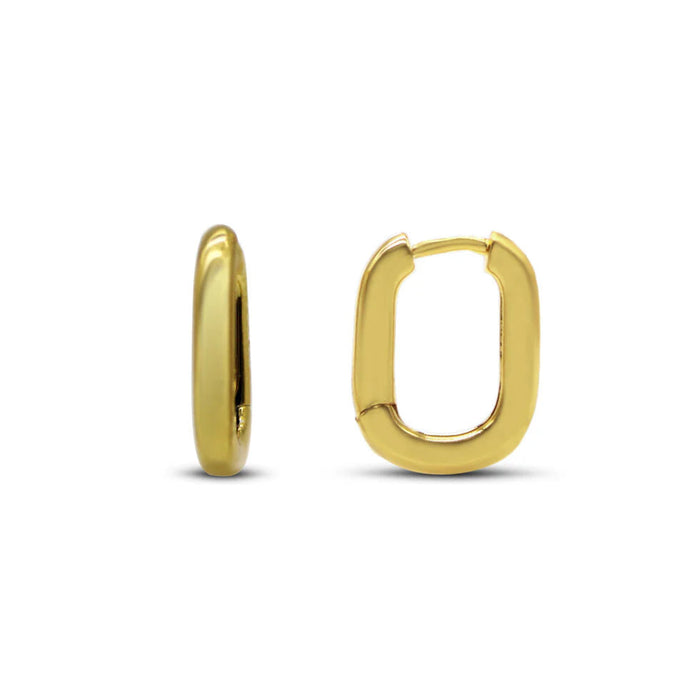 Lovable & huggable! These huggie earrings are the perfect edition to your collection. They are lightweight and easy to wear. 
