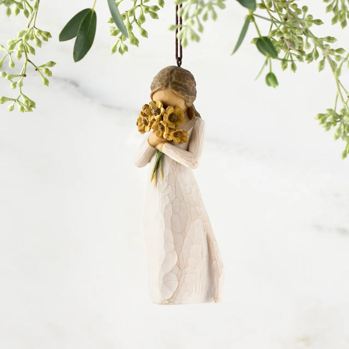 Willow Tree : Warm Embrace Ornament - Surrounded by the warmth of family and friends