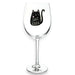 "Crafted from lead-free crystal-clear glass, this 21 oz stemmed glass combines functionality with festive flair."