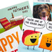 Hallmark : Punny Wishes Assorted Father's Day Cards, Pack of 4. Shop in-store at Annie's Hallmark locations in Londonderry and Salem, NH, or explore our full selection online.