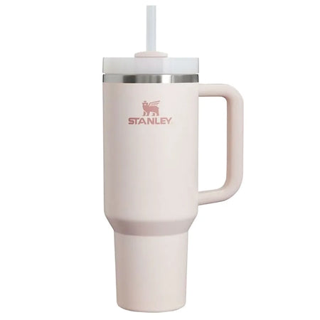 Stanley Rose Quartz Quencher - 40 oz - Annies Hallmark & Gretchens