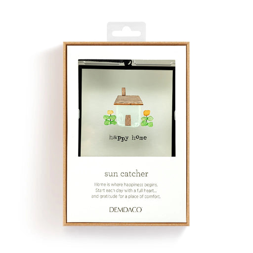 Framed print of a cheerful home scene, featuring bright colors and a welcoming atmosphere.