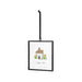 Cheerful framed print of a home, emphasizing a warm and inviting environment with lively colors.