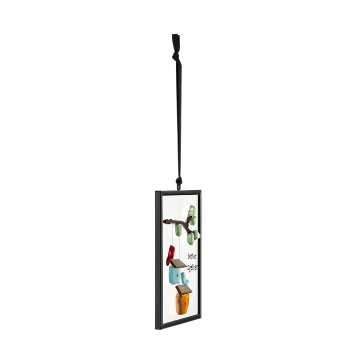 It makes a thoughtful gift for bird lovers, friends, or family members and adds a cheerful touch to any room, sunroom, or garden window.