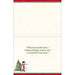 Holiday greeting cards with red truck and snowman illustration, designed by artist Susan Winget.