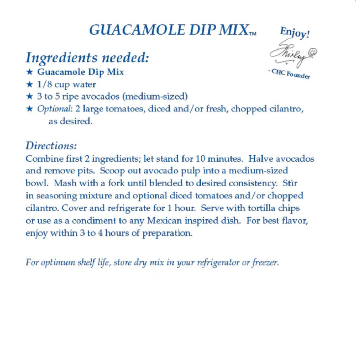 A bowl of guacamole dip mix, rich in texture and color, accompanied by fresh vegetables for dipping.