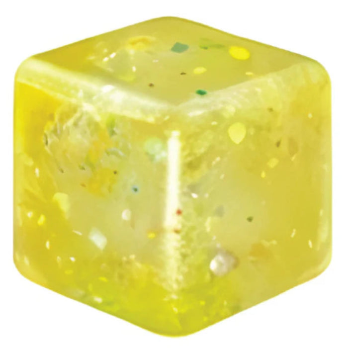 Fun Doh Mini Squishy Cube 2-Pack Set featuring two soft, colorful slow-rising sensory fidget cubes for stress relief and tactile play.
