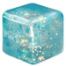 Fun Doh Mini Squishy Cube 2-Pack Set featuring two soft, colorful slow-rising sensory fidget cubes for stress relief and tactile play.