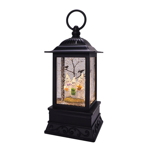 10.5" Haunting Household Glitter Lantern - 10.5" Haunting Household Glitter Lantern