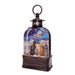 10.75"W North Pole Paws Dome Sub. Glitter Lantern - 10.75"W North Pole Paws Dome Sub. Glitter Lantern