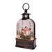 10.75"W Snowy Pines Dome Sub. Glitter Lantern - 10.75"W Snowy Pines Dome Sub. Glitter Lantern