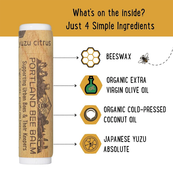 Portland Bee : Yuzu Citrus Lip Balm