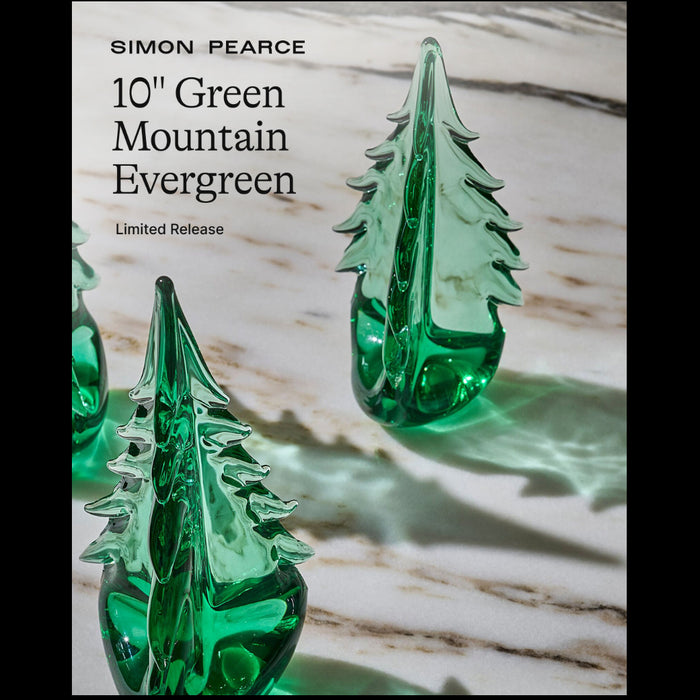 Simon Pearce Limited Release Green 10" Tree