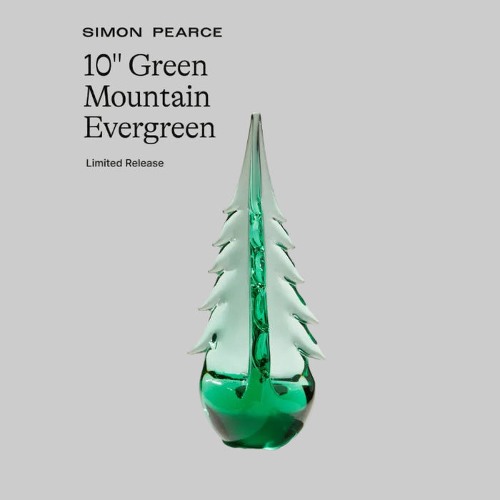 Limited Release 10" Green Simon Pearce Tree