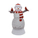 11" Glitter Snowman with Cardinal - Assorted 1 at random - 11" Glitter Snowman with Cardinal - Assorted 1 at random