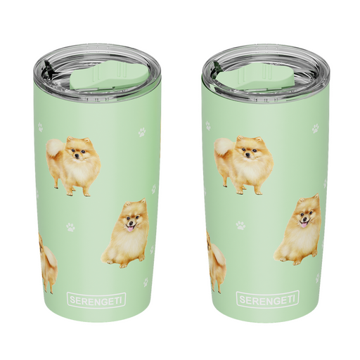 E&S Imports : Pomeranian Serengeti Tumbler