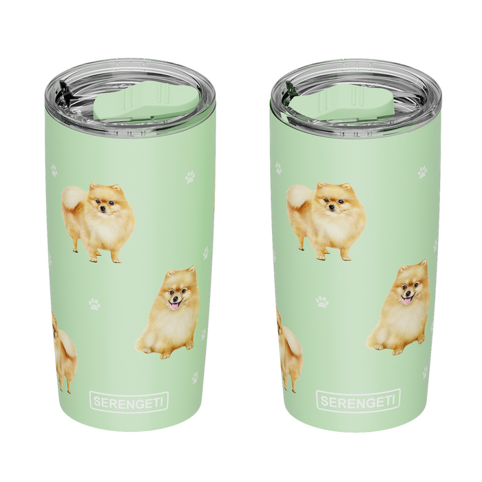 E&S Imports : Pomeranian Serengeti Tumbler