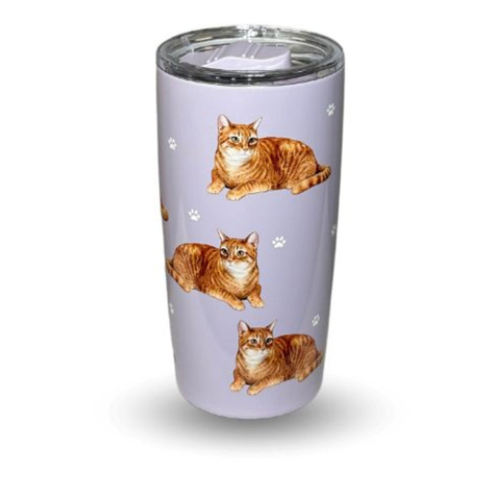 Tabby Orange Serengeti Tumblers