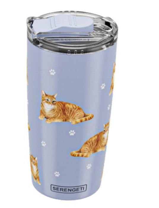Tabby Orange Serengeti Tumblers