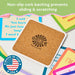 This Drinks on Me What the F#ck Coaster adds a bold dose of humor to your coffee table, home bar, or entertaining space.