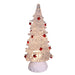 12" LED Glitter Tree with Cardinal Ornaments - 12" LED Glitter Tree with Cardinal Ornaments