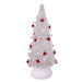 12" LED Glitter Tree with Cardinal Ornaments - 12" LED Glitter Tree with Cardinal Ornaments