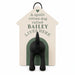 The History & Heraldry Personalised Dog Lead Hook for Bailey mounts neatly beside your front door. 