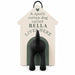 The History & Heraldry Personalised Dog Lead Hook for Bailey mounts neatly beside your front door. 