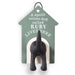 Celebrate Ruby every single day with this charming personalised dog lead hook. You mount it easily beside your front door.