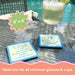 This 4-inch Drinks on Me Teenager Cat Coaster features a relatable cat design that speaks to every cat parent.