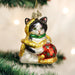 Whether you're decorating your home or searching for the perfect gift for a cat lover, this delightful ornament is sure to become a treasured holiday keepsake.