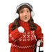 “10-inch Byers’ Choice Sledding Girl figurine in knit sweater