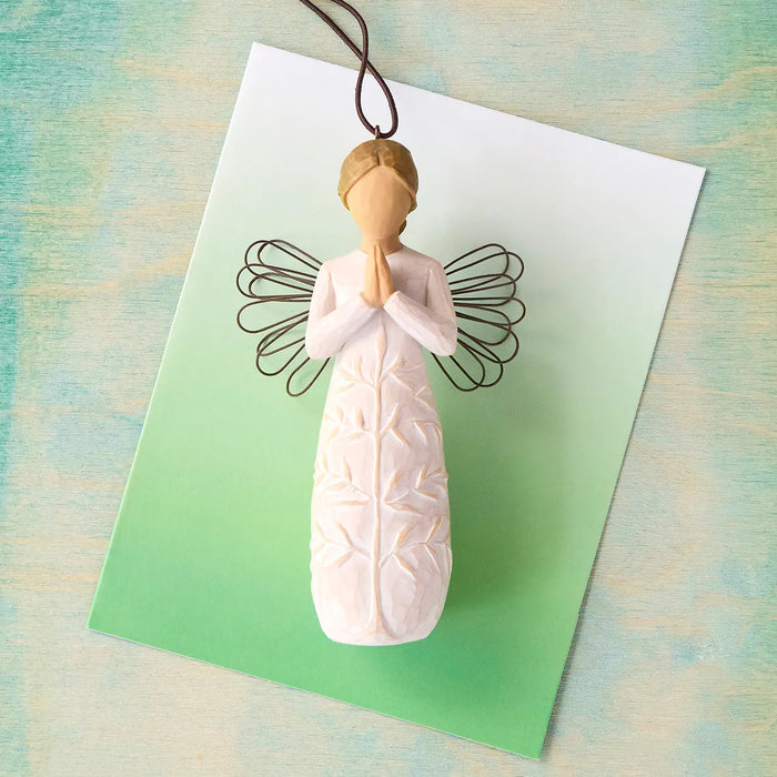 Willow Tree : A Tree, A Prayer Ornament - May you find strength, beauty and peace each day