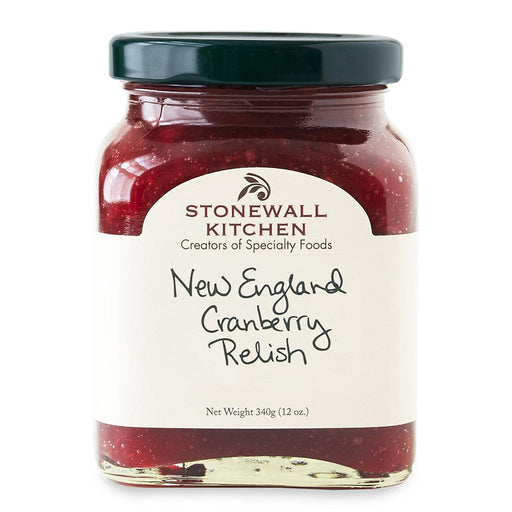 Stonewall Kitchen crafts this New England Cranberry Relish with sweet, ripe cranberries and bright zesty orange.