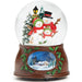 Glitterdome Musical A Snowman's Christmas Story holiday decoration with whimsical snowman scene