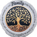 This Spoontiques Family Tree Stepping Stone features a colorful tree design with a heartfelt message.