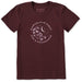 Maroon t-shirt with 'Marvelous Night for a Moondance' design on a white background