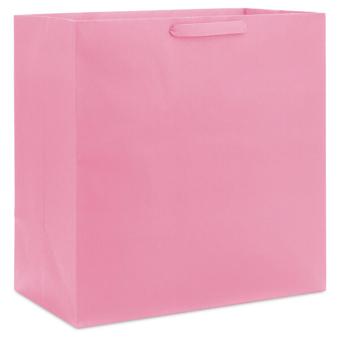 Hallmark : 15" Pink Extra-Deep Gift Bag