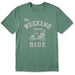 Life Is Good : Men's Golf Cart My Weekend Ride Short Sleeve T-Shirt