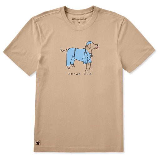 Life Is Good : Men's Short Sleeve Crusher T-Shirt