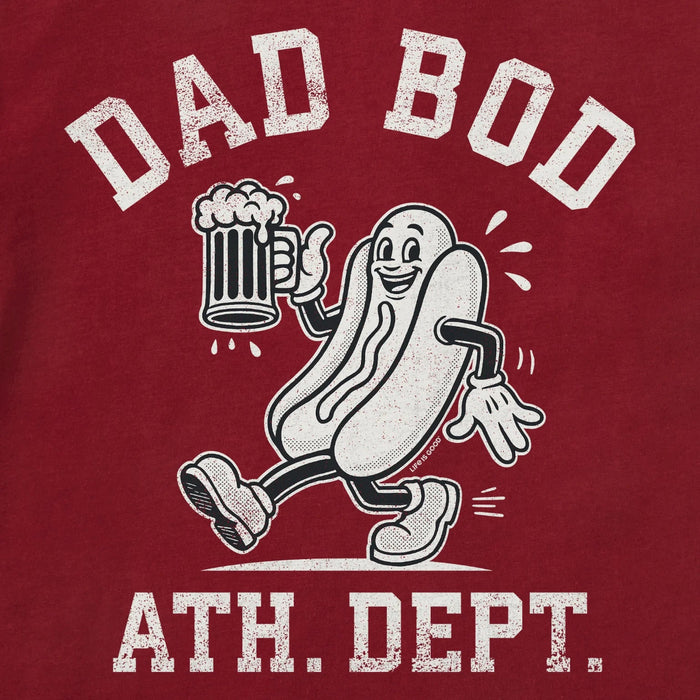 Life Is Good : Men's Dad Bod Mascot T-Shirt